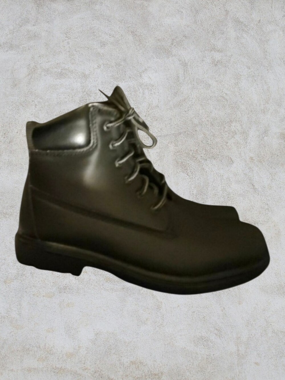 Deer Stags Boots Black Boys Size 5 Wide 5W Size 5 Wide Lace Up Boots Shoes